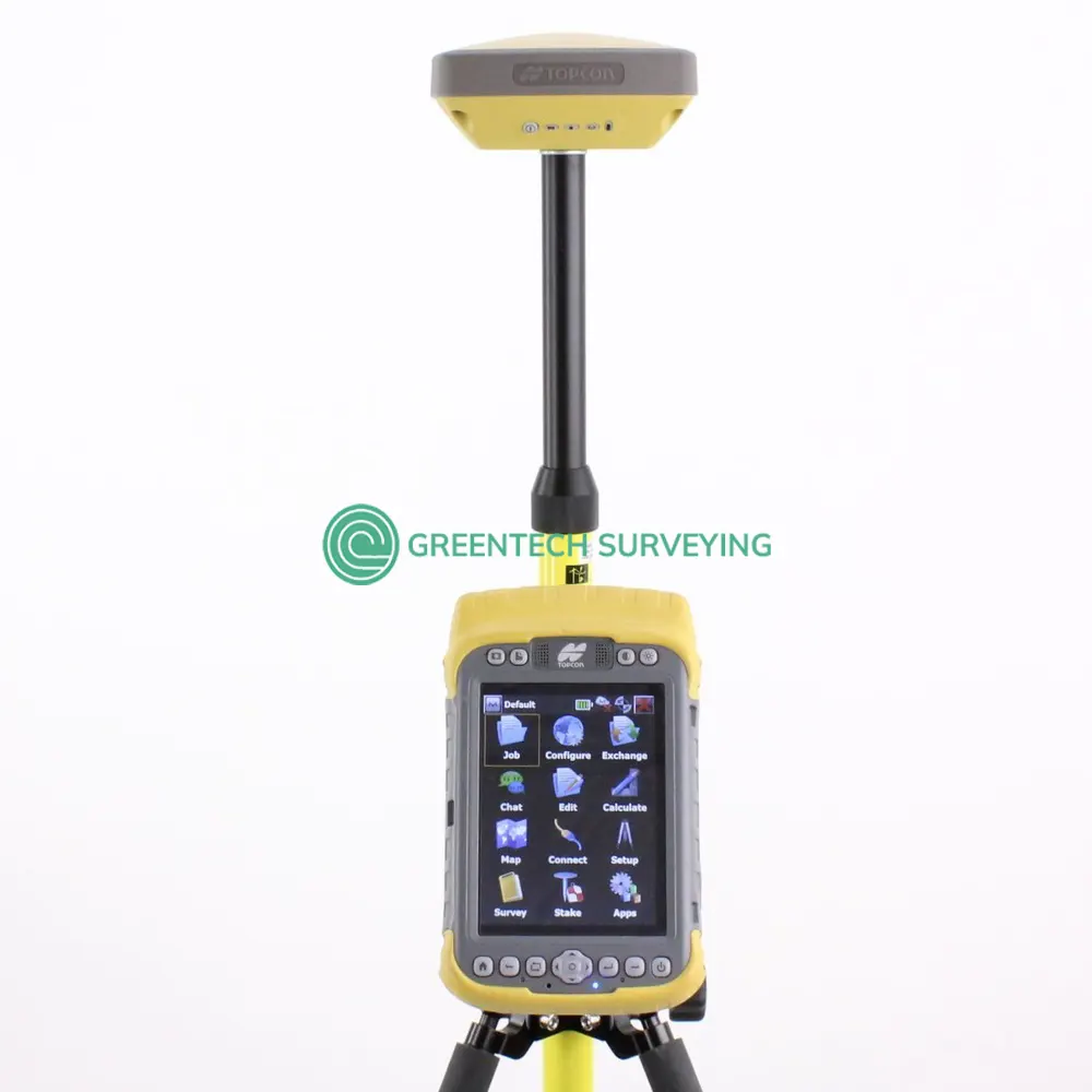 Used-Topcon-Hiper-SR-Base-Rover-Receiver-Tesla-Tablet
